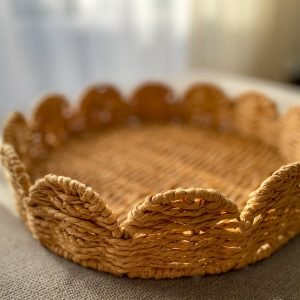 Plateau en rotin